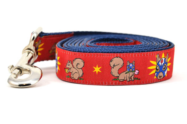 Lucha Squirrels - Tulip - Dog Leashes