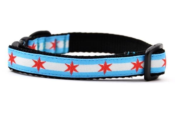 Chicago Flag Breakaway Cat Collar